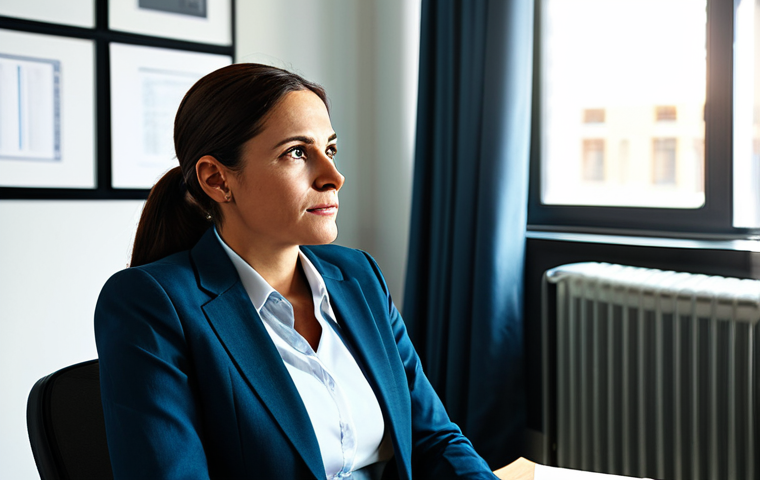 감정 해독을 위한 효과적인 질문 리스트 - Empathetic Listener**
"A professional counselor, fully clothed in a modest business casual outfit, ...