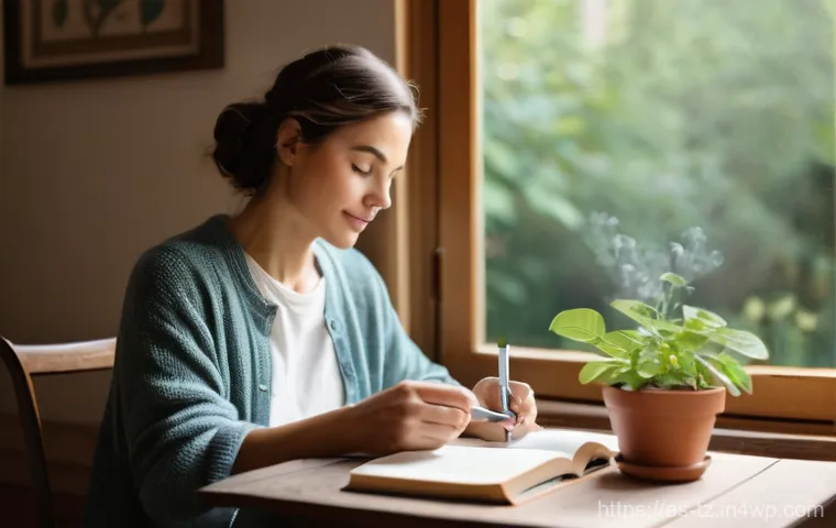 감정 해독과 자아 탐색을 위한 여행 - **Emotional Landscape Discovery:** A gender-neutral young adult stands at the center of a vibrant, s... 감정 해독과 자아 탐색을 위한 여행 - **Emotional Landscape Discovery:** A gender-neutral young adult stands at the center of a vibrant, s...
