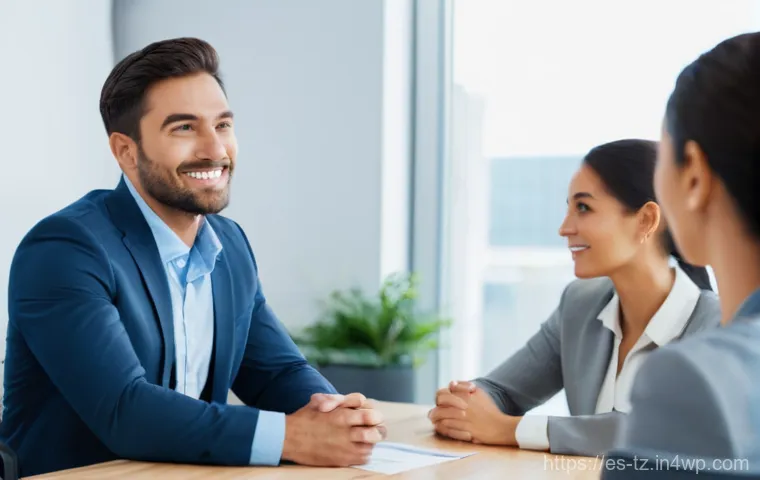감정 해독을 위한 경험적 연구 결과 - A professional meeting setting with a diverse group of adults (ages 30-55) seated around a sleek, mo...