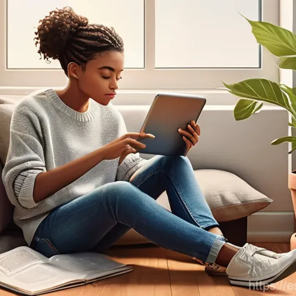 감정 해독과 경제적 자립의 상관관계 - **Emotional Spending Crossroads**
    A realistic and slightly stylized illustration of a young adul...